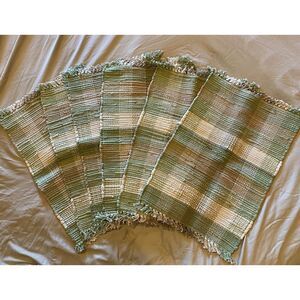 Linden Street Placemats,‎ Set Of 6, Fall Colors